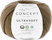 Katia Ultrasoft - 61 - Kaki - 50 gr./190 m. - biol. GOTS katoen