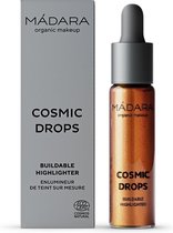 MÁDARA Cosmic Drops Liquid Highlighter  #3 - 13,5ml - Hyaluronzuur - Aloë Vera