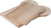 Houten Broodplank/serveerplankt - Houten Plank Beukenhout - hout - borrelplank - cadeau
