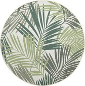 Garden impressions Buitenkleed- Naturalis - Ø160 palm leaf
