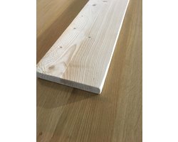 Steigerhouten Plank - 20 x 60 cm - Twee Keer Geschuurd