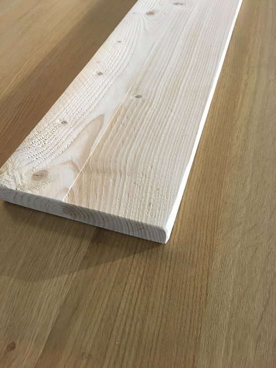 Steigerhouten Plank - 20 x 60 cm - Twee Keer Geschuurd | bol.com
