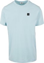 LXURY Élance Heren - Patch T-Shirt - Blauw - Maat S - Kleding volwassenen
