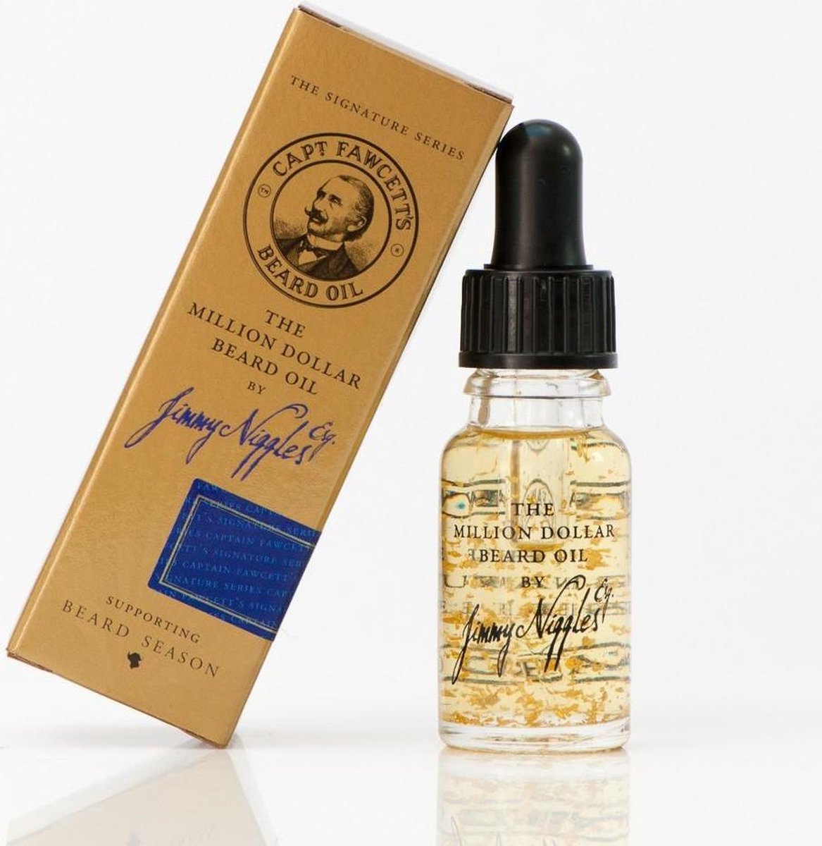 Goedkoopste Captain Fawcett - (Beard Oil) With Gold Flakes Million Dollar (Beard Oil