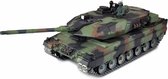 RC tank 23113 Leopard 2A6 2.4GHZ pro-line met schietfunctie rook en geluid IR/BB V6.0S uitvoering metal tracks en loop en geleidewielen