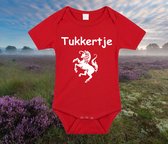 Rompertjes baby – Tukkertje Twente- baby kleding met tekst - kraamcadeau jongen meisje - maat 56