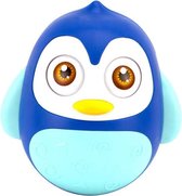 Happy World Pinguïn Tuimelaar + Geluid Blauw