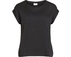 VILA VIELLETTE S/S SATIN TOP/SU - NOOS Dames Top - Maat 34