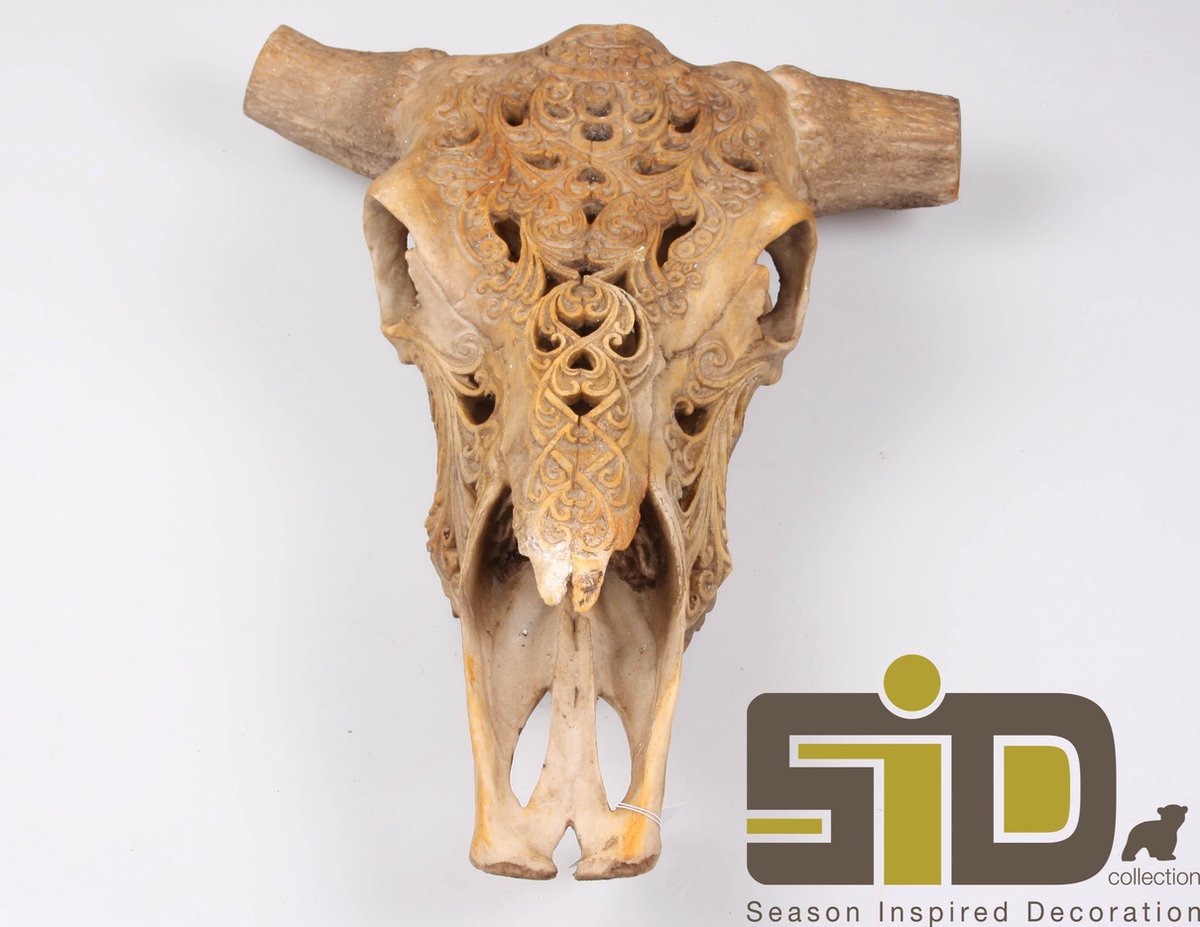SKULL WANDHANGER 40X15X51 CM