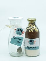 Brownie en Bloementhee