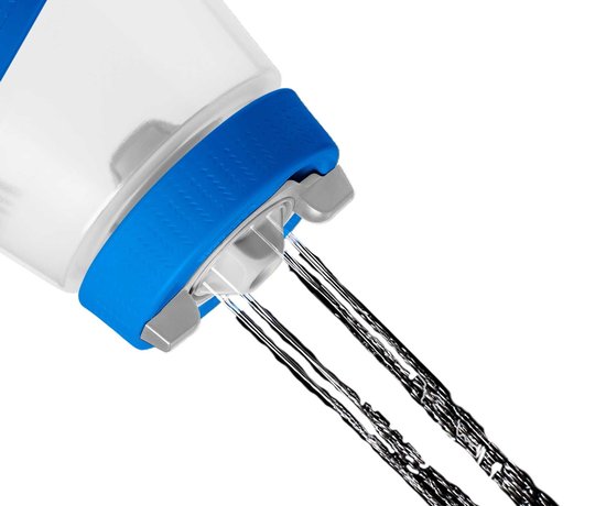 CamelBak Reign - 1 L - Waterfles - Dop (3 standen) - Lekvrij - Makkelijk in te Knijpen - Douche-modus - BPA-vrije Sportfles - Blauw — afbeelding 4