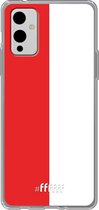 6F hoesje - geschikt voor OnePlus 9 -  Transparant TPU Case - Feyenoord #ffffff