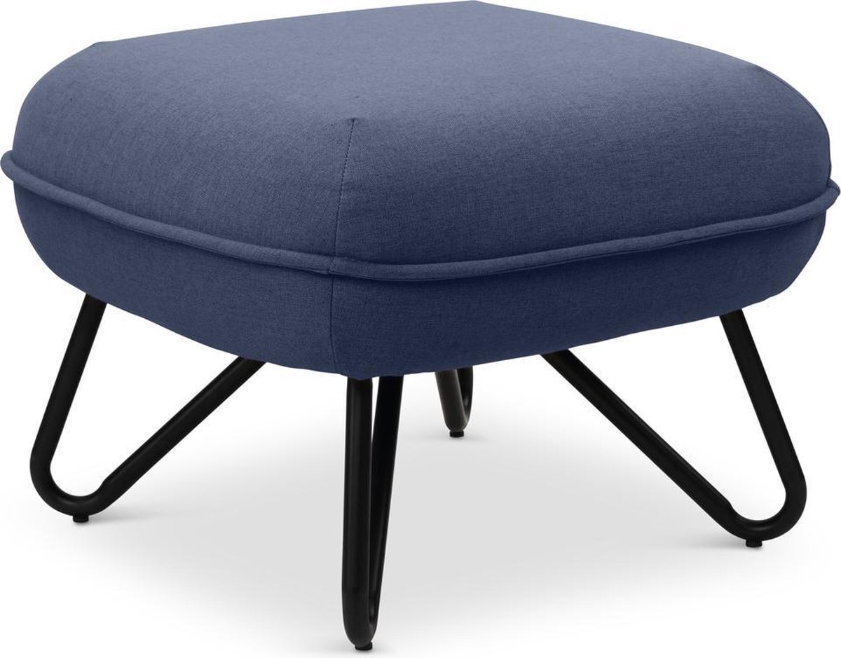 Lanterfant® Voetenbank - Jeroen - Blauw