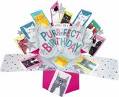 3D Pop-up wenskaart met envelop - Purr-fect Birthday - Cats