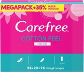 Carefree Cotton Feel Fresh 76 stuks