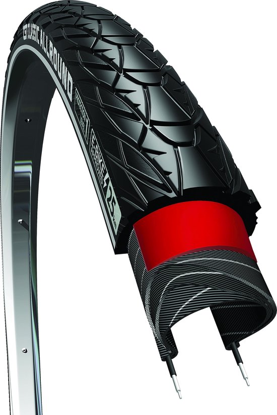 Buitenband CST Sensamo Classic Allround 28 x 1.50 / 40-622 mm - zwart met reflectie