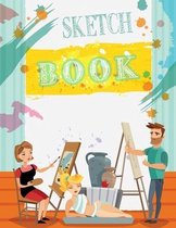 Sketch Book: Large Notebook for Drawing, Doodling or Sketching