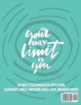 Adult Coloring Book, 100 Amazing Patterns. Everything Sucks Except You