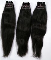 16" Indian Virgin raw Hair bundle Straight