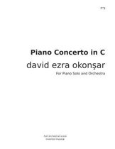 Piano Concerto in C for Piano Solo and Orchestra