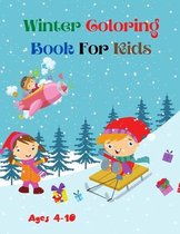 Winter Coloring Book For Kids