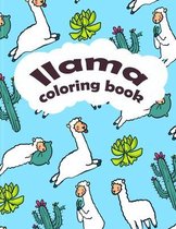 llama coloring book