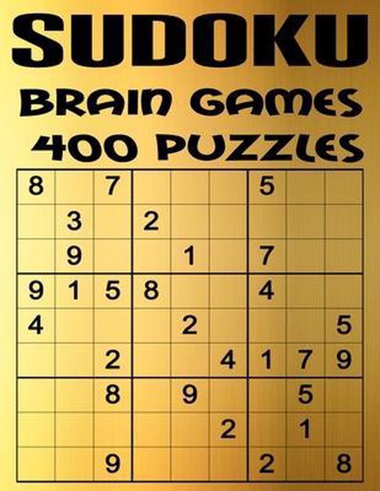 Sudoku Brain Games 400 Puzzles, Dream Artist Publishing 9798588200820