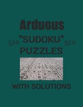Arduous 320 Sudoku Puzzles with solutions