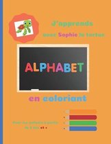 J'apprends avec Sophie la tortue l'alphabet en coloriant pour les enfants a partir de 3 ans