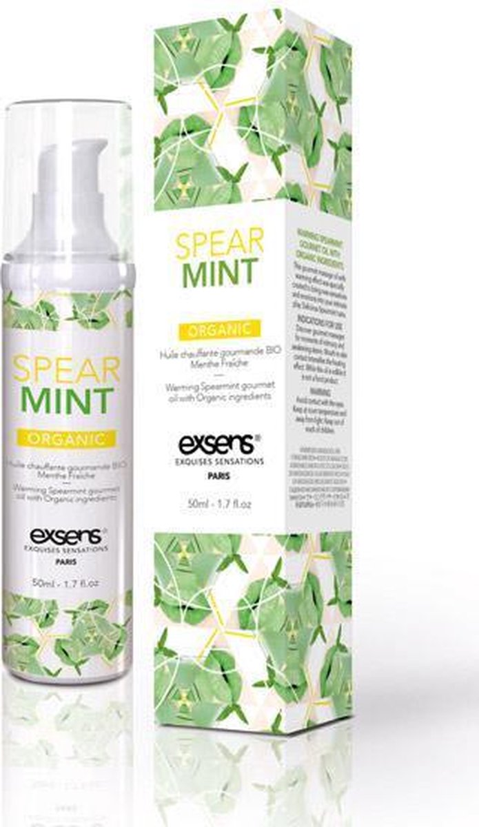 Goedkoopste Exsens Fresh Mint - Verwarmende Massageolie - 100ml
