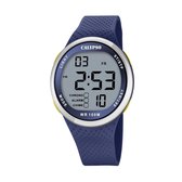 Calypso Digital Heren Horloge - K5785/3 - Blauw / Zilverkleurig