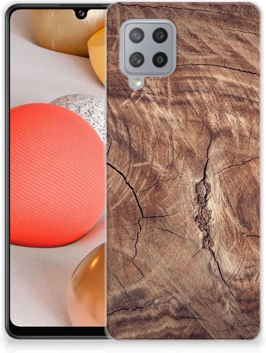 TPU Hoesje voor Samsung Galaxy A42 Bumper Hoesje Tree Trunk
