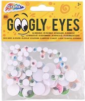 Knutsel ogen Googly eyes 80 stuks