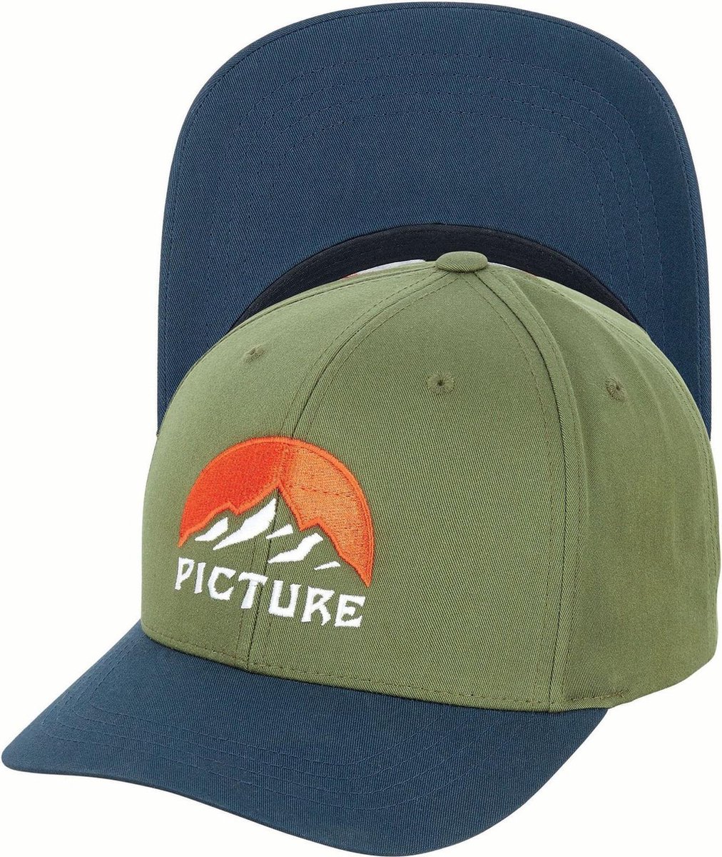 Picture Meadow Cap Army Green - Pet - Sport Pet - Groen - No Size
