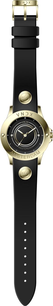 VNDX Amsterdam | Dames Horloge | Amsterdam Icon Zwart