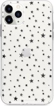 iPhone 12 Pro Max hoesje TPU Soft Case - Back Cover - Stars / Sterretjes