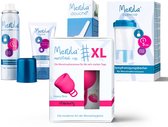 Starterspakket - Merula Cup XL + Douche + Glijmiddel + Spray + CupsCup reiniger - Strawberry roze
