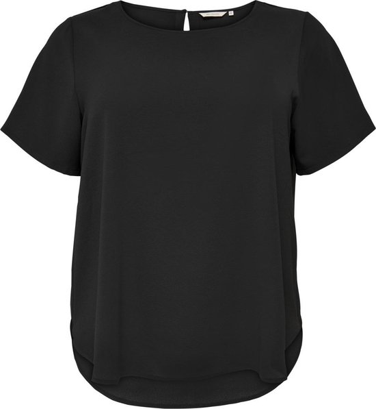 ONLY CARMAKOMA CARVICA SS AOP TOP NOOS Dames Top - Maat 46