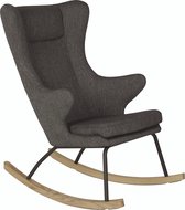 Quax Rocking Chair Adult Deluxe - Black - Schommelstoel