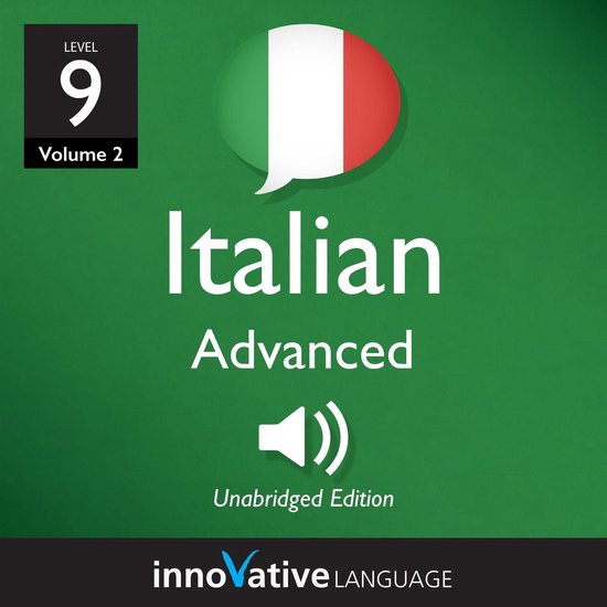 Learn Italian - Level 9: Advanced Italian - cover