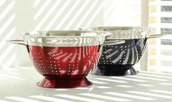 COSY&TRENDY vergiet inox 24cm rood rvs | bol