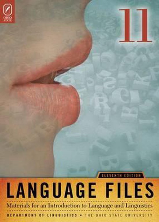 Language Files Answer Key Language Files | 9780814251799 | Ohio State University Department of ...