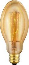 Edison vintage kooldraad bulb Kegel E27 40W dimbaar