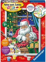 Ravensburger Schilderen op nummer Kerstman met kerstboom / kerstmis - Hobbypakket