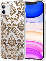 iMoshion Design voor de iPhone 11 hoesje - Grafisch - Luxe Goud