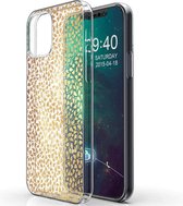 iMoshion Design voor de iPhone 12, iPhone 12 Pro hoesje - Grafisch - Goud