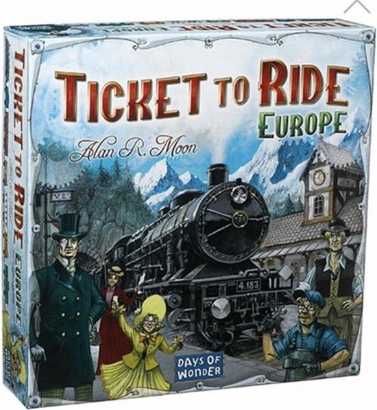 Thumbnail van een extra afbeelding van het spel Ticket to ride Europe