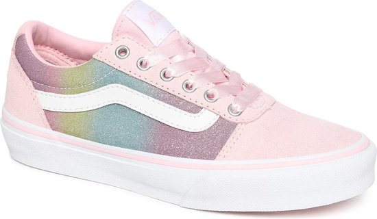 Vans Sneakers - Maat 37 - Meisjes - roze/wit | bol.com