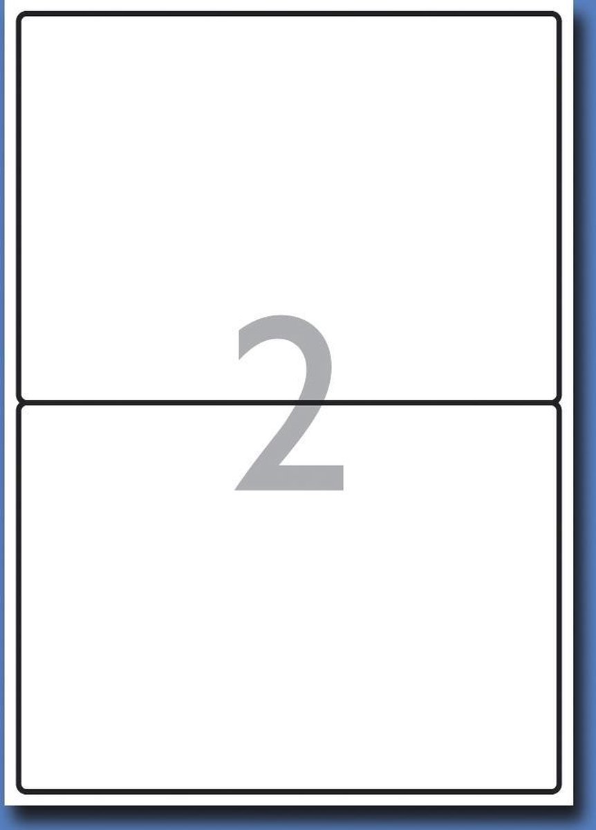 Decadry Etiketten / Labels 199.6 x 143.5 mm - 100 vel