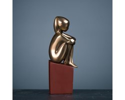 Parastone - Innocente SYM04 - Beeld Onschuldige Vrouw - Mama - Kunst - Eenvoud - Decoratie - Relatiegeschenk - Beeldje